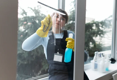Nettoyage de vitres intérieures et extérieures à Cuvry